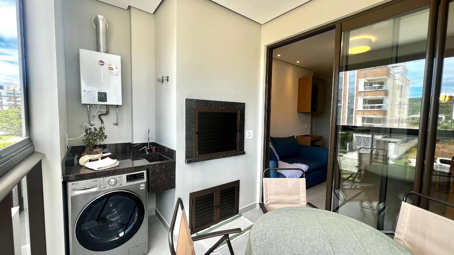 شقة Lindo Apartamento! 100M Da Praia Grande! Ec01I جوفيرنادور سيلسو راموس